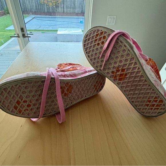 VANS Sk8-Hi 38 DX x Collina Strada Womens Shoes Orange Pink - Picture 4 of 8